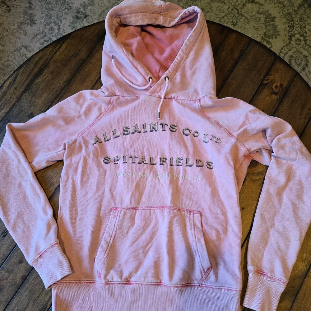 All saints girls sz 10 new pink sweatshirt